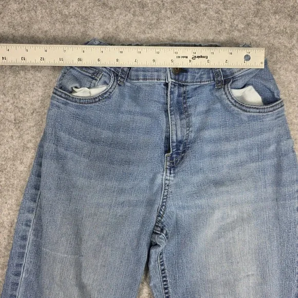 OshKosh B'gosh Jeans Girls 14R Blue Straight Classic Stretch Medium Wash - Picture 3 of 8